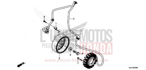 GENERATRICE CBR650FAE de 2014